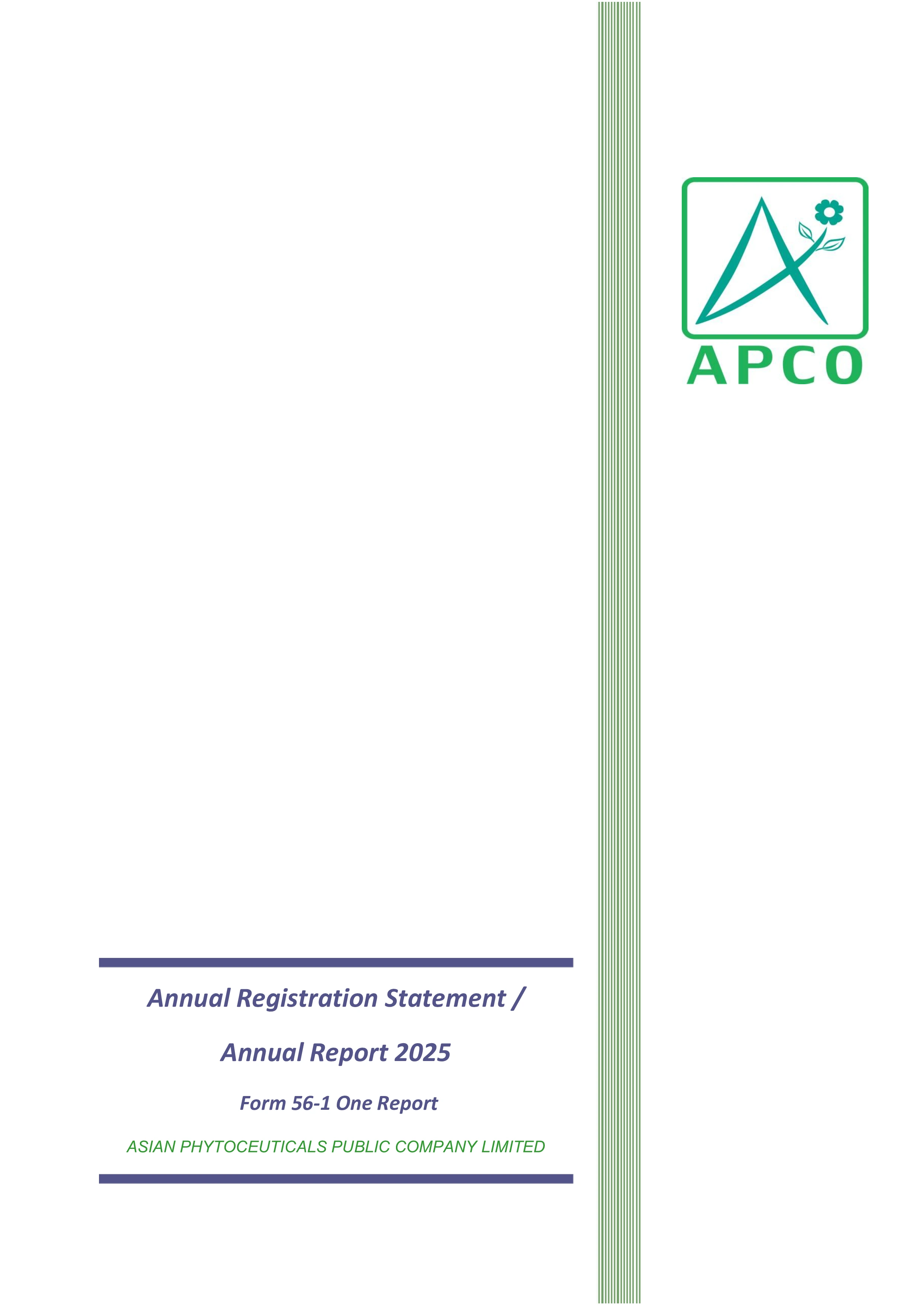 Form 56-1 One Report 2025